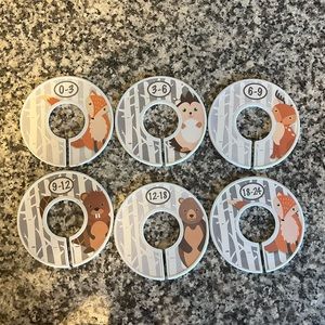 Woodland Closet size dividers